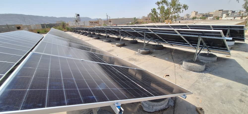 پروژه نیروگاه 50 کیلوواتی شهرستان امیدیه