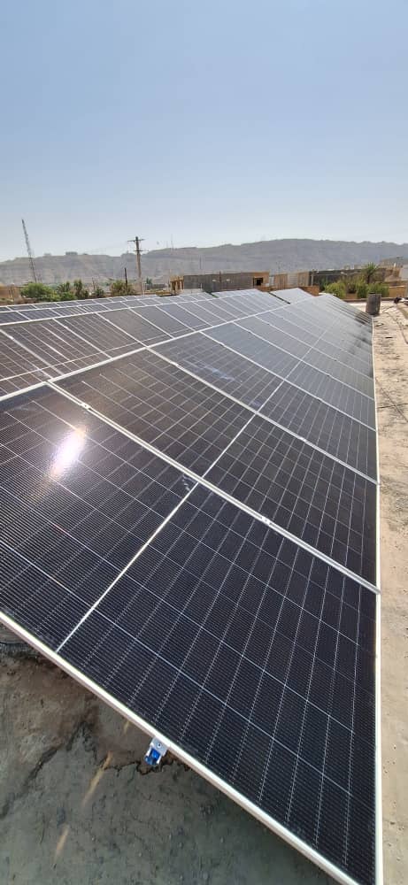 پروژه نیروگاه 50 کیلوواتی شهرستان امیدیه