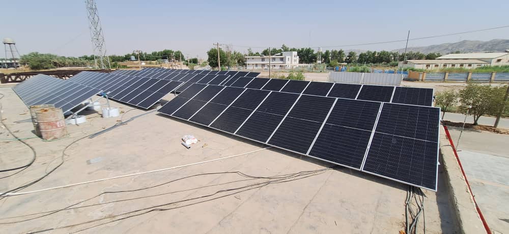 پروژه نیروگاه 50 کیلوواتی شهرستان امیدیه