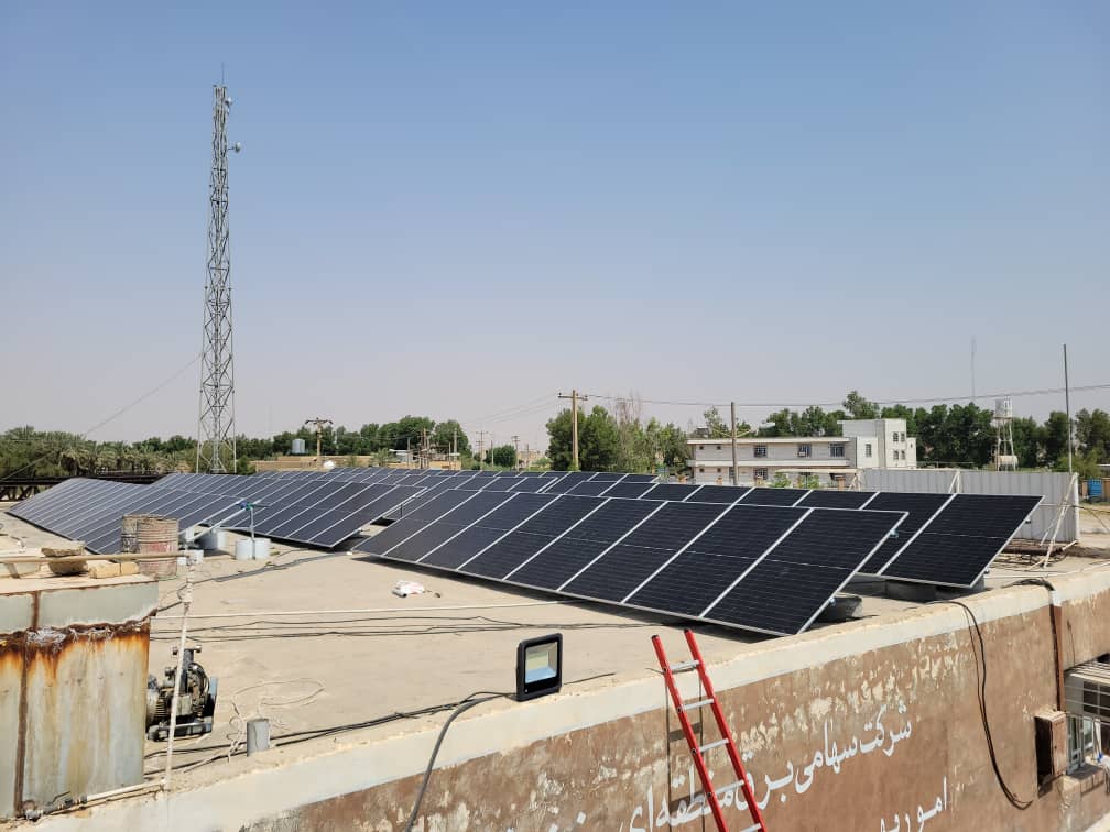 پروژه نیروگاه 50 کیلوواتی شهرستان امیدیه