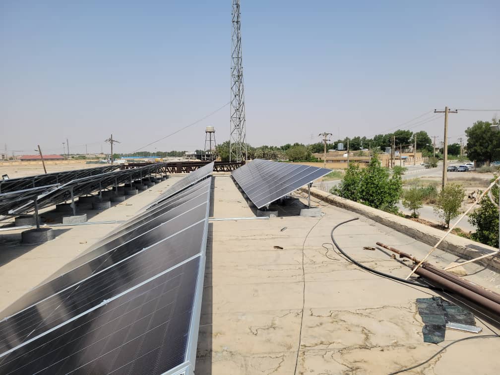 پروژه نیروگاه 50 کیلوواتی شهرستان امیدیه